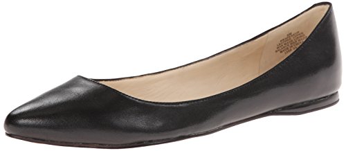 Nine West Women's Speakup Ballet Flat, Black, 9