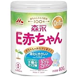 PICKUP! 注目商品6 - Amazon.co.jp: 森永E赤ちゃん 大缶 800g [0ヶ月~1歳 新生児 粉ミルク] ラクトフェリン 3種類のオリゴ糖 : 食品・飲料・お酒