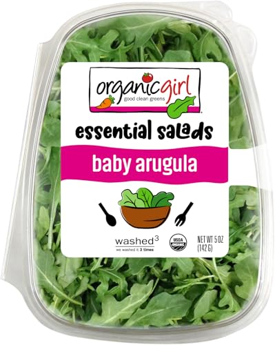 Baby Arugula Greens Clamshell 5 Oz