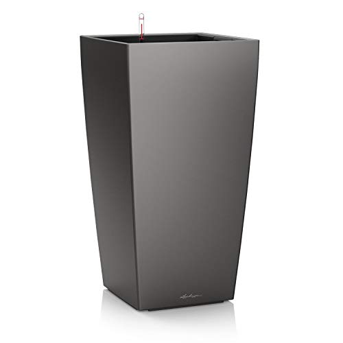 🔥 STARKER PREIS (-39%) Lechuza Komplett-Set Cubico 22 anthrazit metallic
