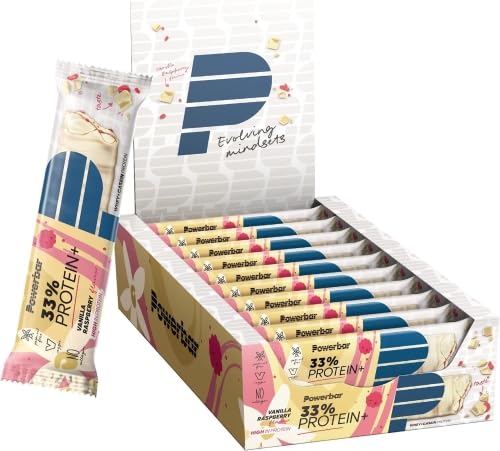 (-30%) Powerbar Protein Plus Bar 33% (10x90g) Vanilla Raspberry - Riegel - Protein Riegel