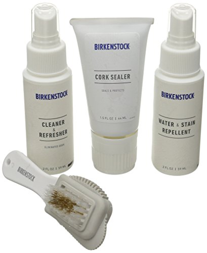 Birkenstock Womens Shoes Deluxe Shoe Care Kit, White, 53 EU/One Size M US