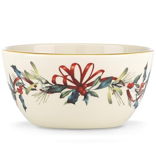 Lenox 847254 Winter Greetings 5" Bowl, Christmas & Holiday Hosting