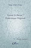 Ecrire La Danse Dominique Bagouet Universits Comparaisons