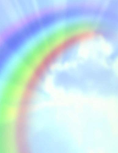Great Papers! Rainbow Bright Letterhead, 8.5 x 11 Inches, 80 Count (2013193)