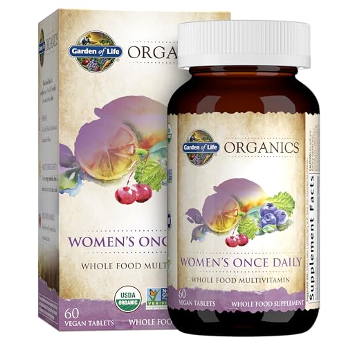 Garden of Life Organics Multivitamin for Women (60 Tablets)