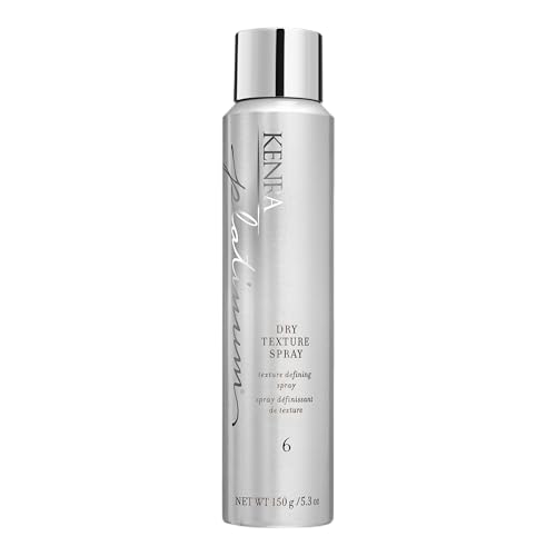 Kenra Platinum Dry Texture Spray 6 | Texture Defining Styler | Increases Texture & Fullness | Absorbs Oils & Impurities | Ultra-Lightweight, Non-Drying Formulation | All Hair Types | 5.3 oz