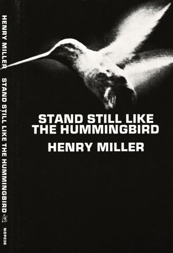 Stand Still Like the Hummingbird book cover