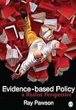 Evidencebased Policy A Realist Perspective English Edition