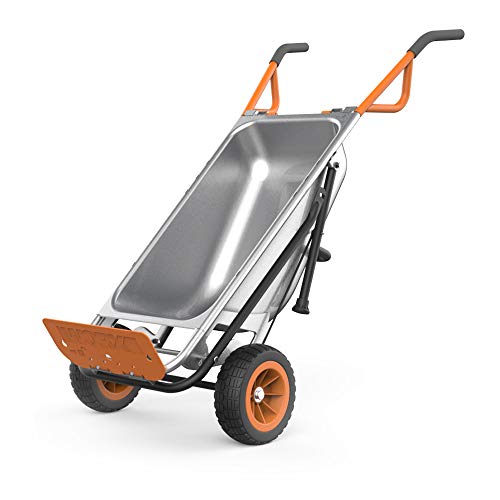 Worx WG050 8-in-1 Aerocart Garden Cart and Wheelbarrow