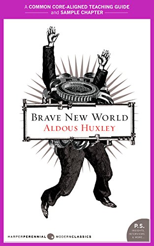 A Teacher's Guide to Brave New World (By: Aldous Huxley,Amy Jurskis) cover