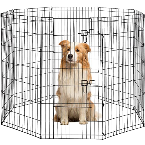 tall dog exercise pen