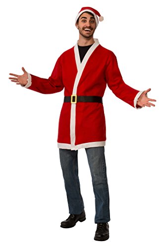 Rubies Santa Claus Jacket for Adults, Men's Standard
