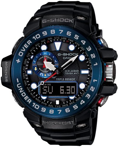 CASIO 腕時計 G-SHOCK GULFMASTER 電波ソーラー GWN-1000B-1BJF