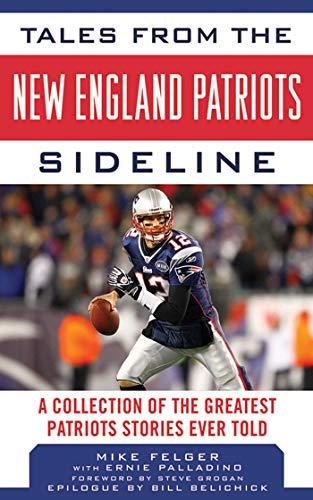 Tales from the New England Patriots Sideline book cover