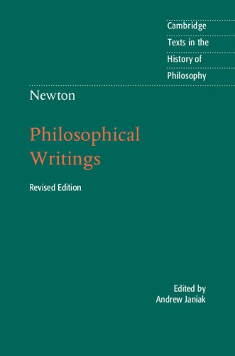 Isaac Newton: Philosophical Writings (By: Isaac Newton,Andrew Janiak) cover