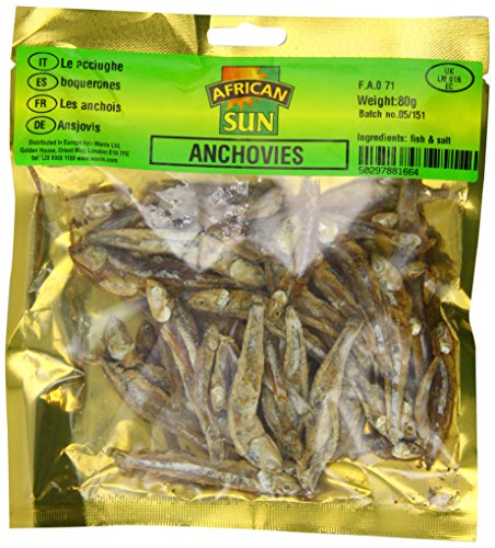 African Sun Dried Anchovies 80 g