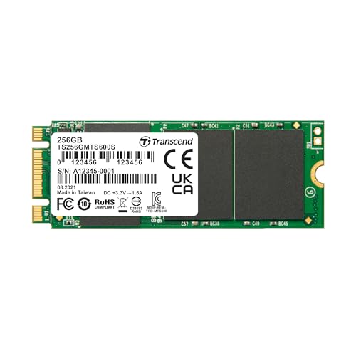 Transcend MTS600 256GB M.2 SATA III 2260 MLC Internal Solid State Drive (TS256GMTS600)