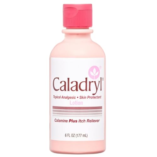 Calamine Lotion by Caladryl, Skin Protectant plus Itch Relief, 6 Fl Oz