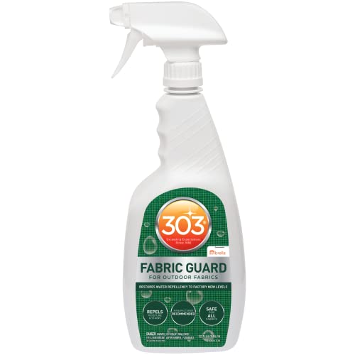 303 Fabric Guard - Restores Water and Stain Repellency To Factory New Levels, Simple and Easy To Use, Manufacturer Recommended, Safe For All Fabrics, 32oz (30606CSR)