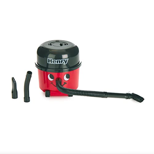 Paladone Henry Hoover Desk Mini Vacuum - Novelty Desktop Cleaner, Coordless Keyboard & Computer Cleaner