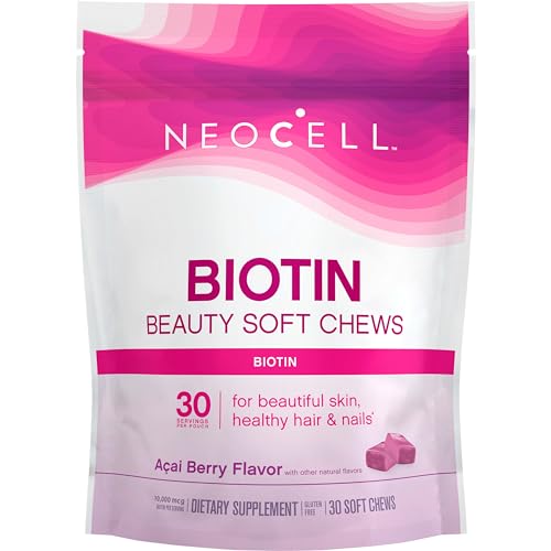 NeoCell Biotin Bursts Soft Chews Gourmet Soft Chew A delicious açaí soft chew that contains all the