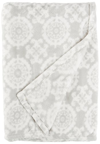 Northpoint Ruya Oversized Printed Velvet Plush Throw Blanket