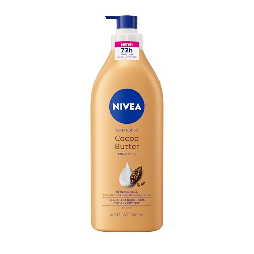 NIVEA Cocoa Butter Body Lotion 16.9oz Pump Bottle
