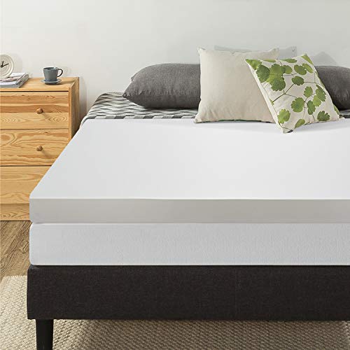 Best Price Mattress 4" Memory Foam Mattress Topper Medium Firmness A thick and comfortable topper