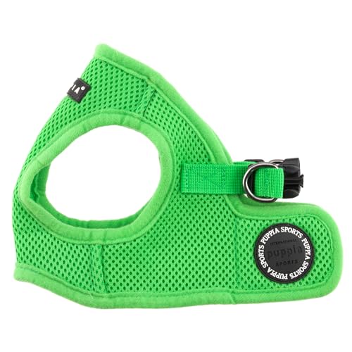 Puppia Soft Jacket Harness, Extra Small, Green