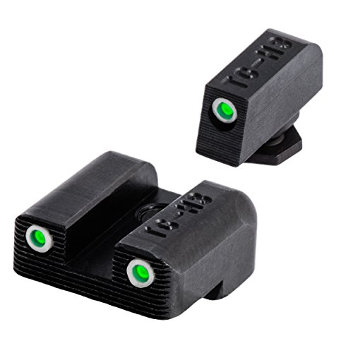 TruGlo Glow in The Dark Pistol Optic Compatible with Glock 42 and 43, Tritium