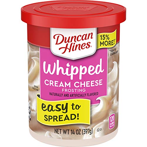 Duncan Hines Whipped Cream Cheese Frosting, 14 oz