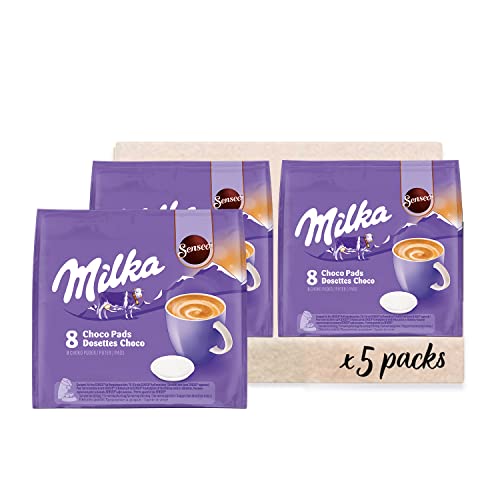 🔥 STARKER PREIS (-30%) Senseo Milka Kakao Pads, 5 x 8 Getränke, 40 Kaffeepads