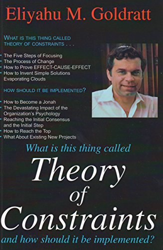 What Is This Thing Called Theory of Constraints