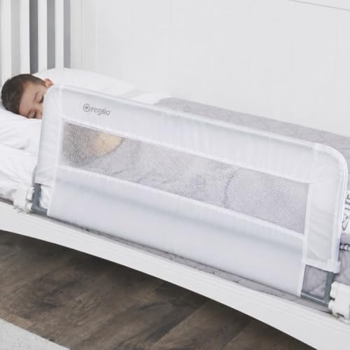 Regalo Swing Down Crib Rail, with Reinforced Anchor Safety System