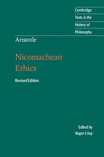 Aristotle: Nicomachean Ethics (By: Roger Crisp) cover