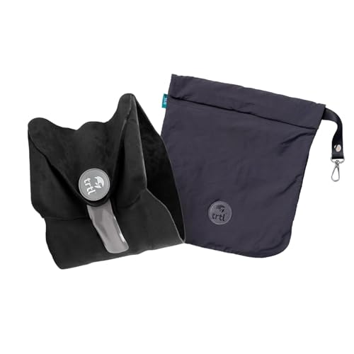 trtl Pillow - Scientifically Proven, Super Soft Neck Support Travel Pillow for Airplanes - Lightweight and Machine Washa
