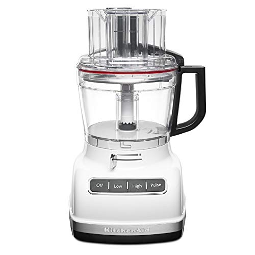 KitchenAid KFP1133WH 11-Cup Food Processor with Exact Slice System - White