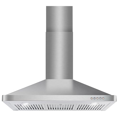 Cosmo 63190FT900 Contemporary Chimney A ducted wall-mount range hood