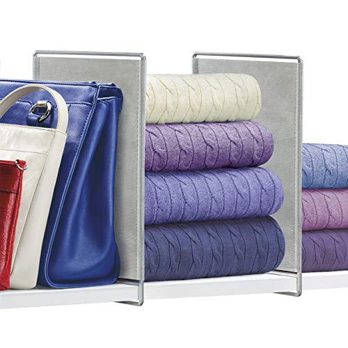 LYNK PROFESSIONAL® HOME™ Shelf Dividers - Linen Closet Organizers and Storage - Linen Storage - Closet Organization -