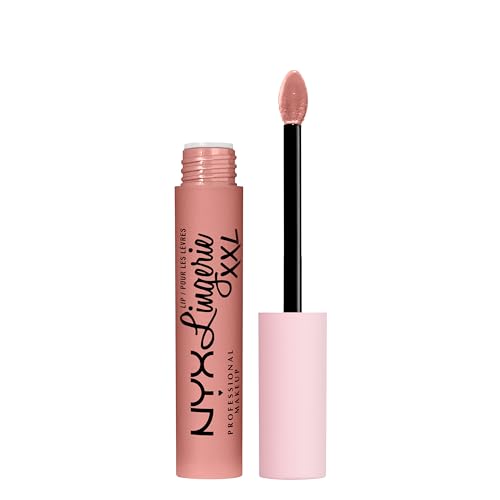 NYX PROFESSIONAL MAKEUP Lip Lingerie XXL Matte Liquid Lipstick - Undress'd (Pink Nude)