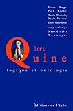 Lire Quine Logique Et Ontologie Lire Les Philosophies