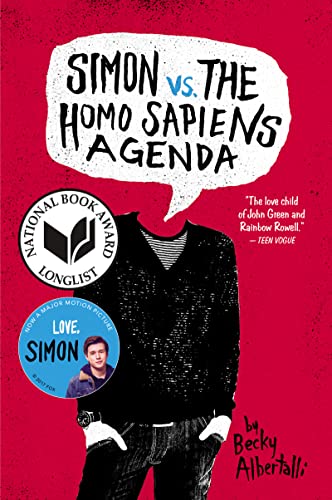 Simon vs. the Homo Sapiens Agenda / Love, Simon cover