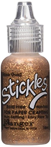Stickles Glitter Glue.5oz,Rose Gold