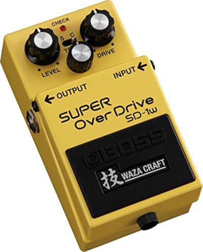 BOSS SD-1W Super Overdrive Waza Craft Special Edition Guitar Pedal for $130 + free shipping