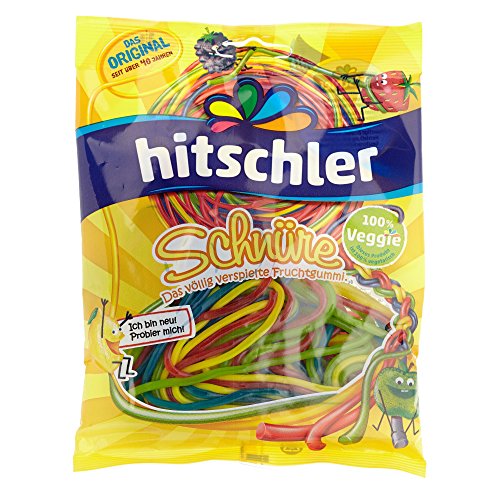 (-28%) Hitschler Fruchtgummi-Schnüre 4 Farben, 125g