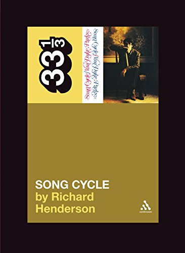 Van Dyke Parks' Song Cycle (By: Richard Henderson) cover