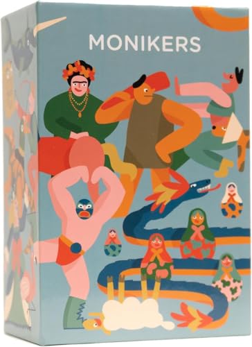 Monikers Party Game – New Look, Same Unhinged Game of Guessing The Name on The Card!