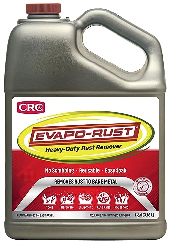 Evapo-Rust ER012 Heavy Duty – 128 oz., Rust Remover for Auto Parts, Hardware, Antiques | Rust Removers and Chemicals