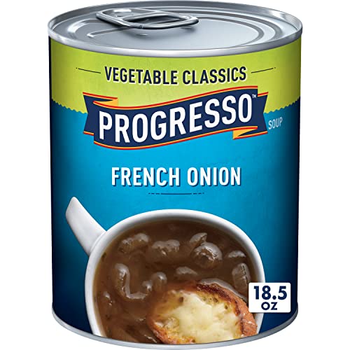 Progresso Vegetable Classics, French Onion Canned Soup, Gluten Free, 18.5 oz.